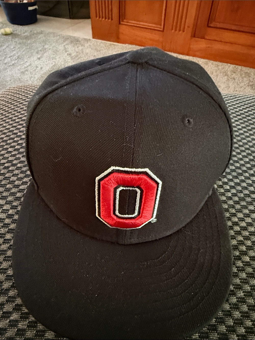 New Era 9FIFTY Ohio State Black Cap with Red Undervisor